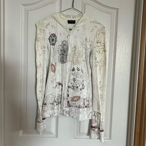 David Bitton Zip Sweater